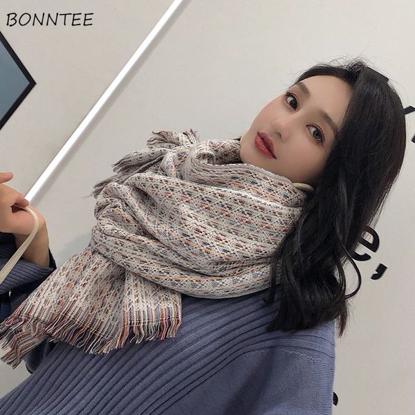 scarves women trendy colorful tassel knitted elegant warm shawl korean style thicker scarf female kawaii simple scarfs all-match
scarves women trendy colorful tassel knitted elegant warm shawl korean style thicker scarf female kawaii simple scarfs all-match