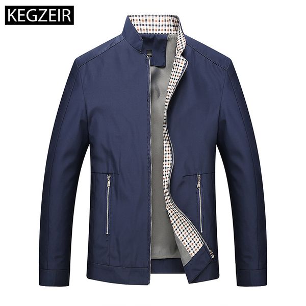 men's jackets kegzeir men clothing 2021 spring autumn casual jacket fashion coat for male large size mens high quali and coats 4xl, Black;brown
men's jackets kegzeir men clothing 2021 spring autumn casual jacket fashion coat for male large size mens high quali and coats 4xl, Black;brown