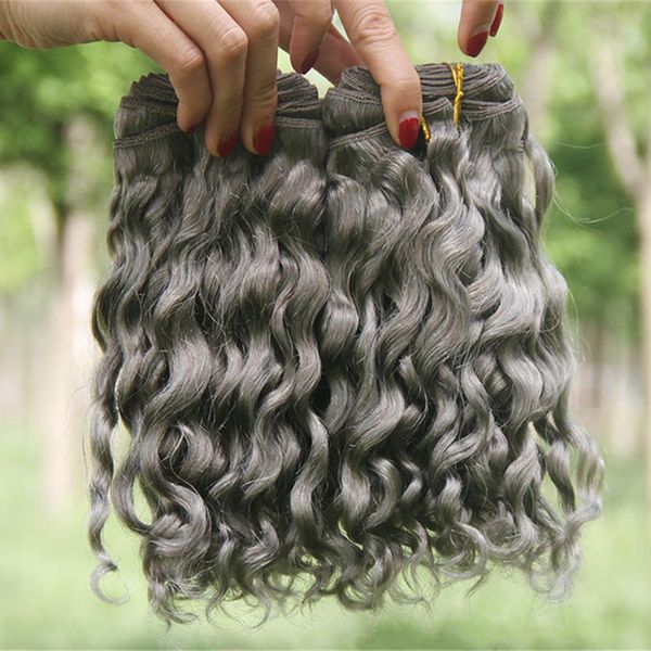 sliver grey deep wave human hair extensions 3pcs/lot deep curly wavy hair bundles gray brazilian virgin hair weaves, Black
sliver grey deep wave human hair extensions 3pcs/lot deep curly wavy hair bundles gray brazilian virgin hair weaves, Black