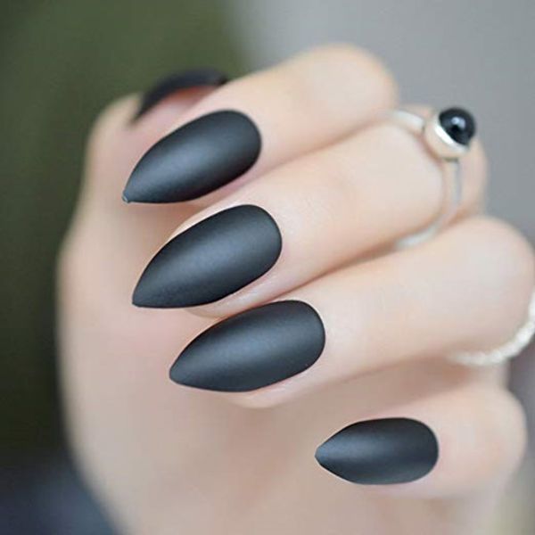 24pcs/pack 12 sizes stiletto pointed false nail art tips matt full cover diy fake nails press on salon women claw wine red brown, Red;gold
24pcs/pack 12 sizes stiletto pointed false nail art tips matt full cover diy fake nails press on salon women claw wine red brown, Red;gold