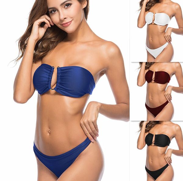wrapped chest bikini women two-pieces swimsuit off shoulder bra bikini set swimwear ladies bathing suit, White;black
wrapped chest bikini women two-pieces swimsuit off shoulder bra bikini set swimwear ladies bathing suit, White;black
