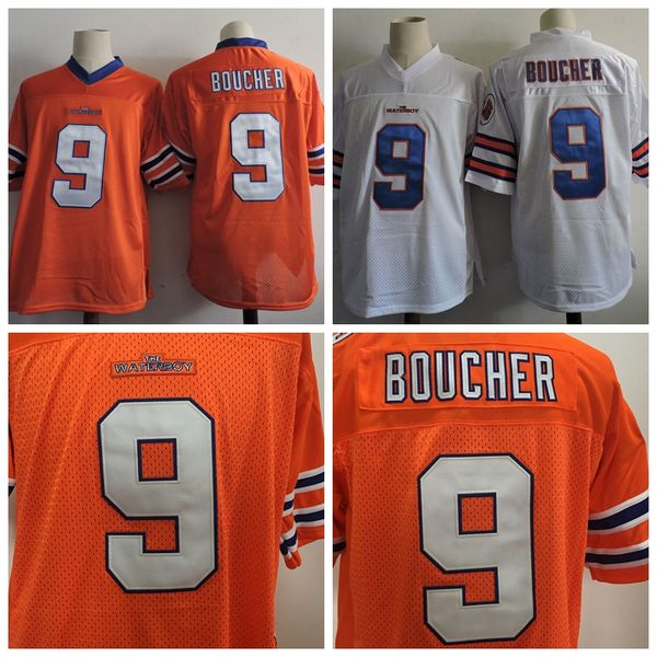 mens moive the waterboy adam sandler #9 bobby boucher football jerseys orange white bobby boucher stitched footballl shirts, Black;red
mens moive the waterboy adam sandler #9 bobby boucher football jerseys orange white bobby boucher stitched footballl shirts, Black;red