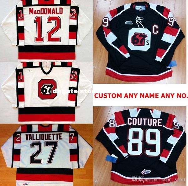 custom personalized ohl ottawa 67s jersey 89 couture 12 ryan macdonald 27 brett valliquette mens womens kids stitched ice hockey jerseys, Black;red
custom personalized ohl ottawa 67s jersey 89 couture 12 ryan macdonald 27 brett valliquette mens womens kids stitched ice hockey jerseys, Black;red