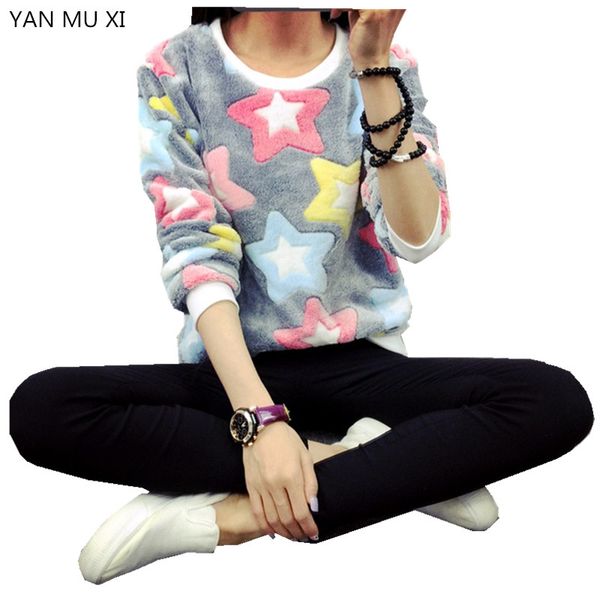 new brand size women knit sweater 2017 stars print jumper high elastic spring winter pull femme bottoming knitted pullover, White;black
new brand size women knit sweater 2017 stars print jumper high elastic spring winter pull femme bottoming knitted pullover, White;black