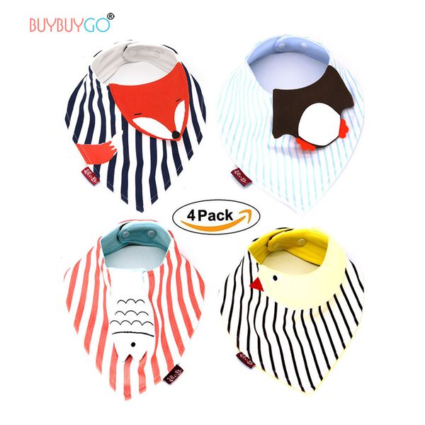 4pcs baby bandana bibs set animals extra absorbent cotton drool bibs boys girls drooling teething adjustable snaps newborn gift
4pcs baby bandana bibs set animals extra absorbent cotton drool bibs boys girls drooling teething adjustable snaps newborn gift