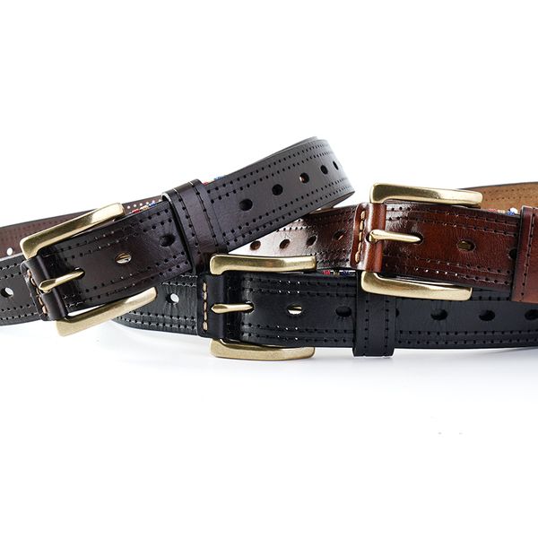 fashion belt male genuine leather youth trendsetter pure man pin buckle waist manual casual punk rock masculino, Black;brown
fashion belt male genuine leather youth trendsetter pure man pin buckle waist manual casual punk rock masculino, Black;brown