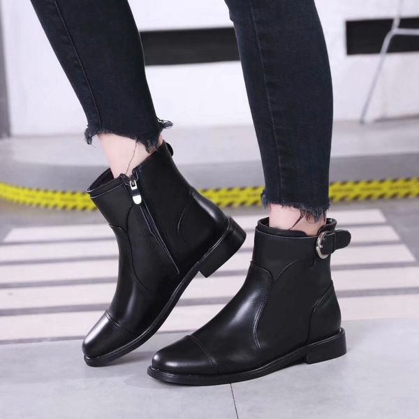 luxury fashion womens ankle martin winter knight full grain real leather antiskid boots shoes size 35-41, Black
luxury fashion womens ankle martin winter knight full grain real leather antiskid boots shoes size 35-41, Black