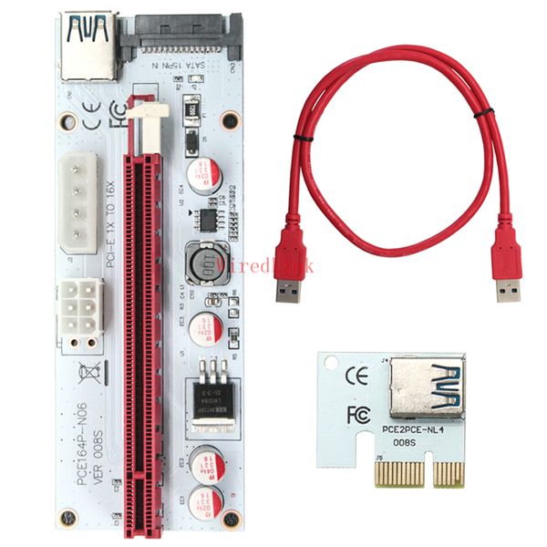 brand new pci-e 1x to 16x graphics card extension data sata cable for ver008s btc miner diy white board
brand new pci-e 1x to 16x graphics card extension data sata cable for ver008s btc miner diy white board