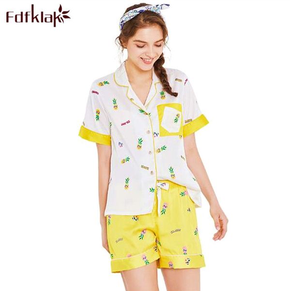 fdfklak fresh print summer pyjamas women pajamas set silk satin sleepwear female home clothes student's night wear pijama, Blue;gray
fdfklak fresh print summer pyjamas women pajamas set silk satin sleepwear female home clothes student's night wear pijama, Blue;gray