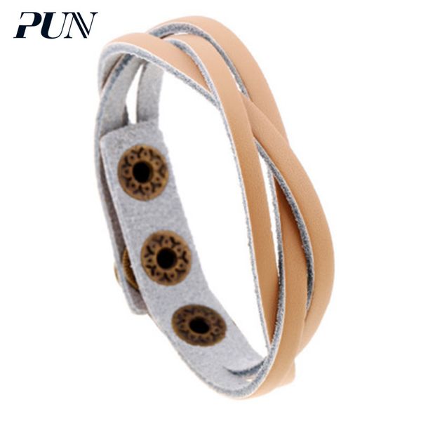pun mens bracelets 2018 charm personalized couple leathe braided bracelet female femme male man bracelets for women braclet punk, Golden;silver
pun mens bracelets 2018 charm personalized couple leathe braided bracelet female femme male man bracelets for women braclet punk, Golden;silver