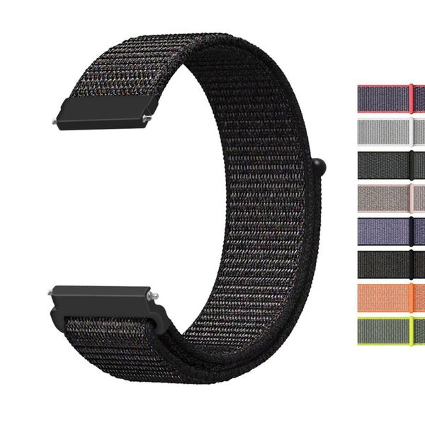 22mm 20mm lightweight breathable nylon band strap for samsung gear s3 s2 classic sport loop bands with adjustable closure, Black;brown
22mm 20mm lightweight breathable nylon band strap for samsung gear s3 s2 classic sport loop bands with adjustable closure, Black;brown