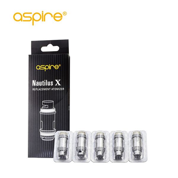 

Aspire Nautilus X катушка 1,5 ом 1,8 ом для aspire X30 Rover kit электронная сигарета замена катушки 100% оригинал