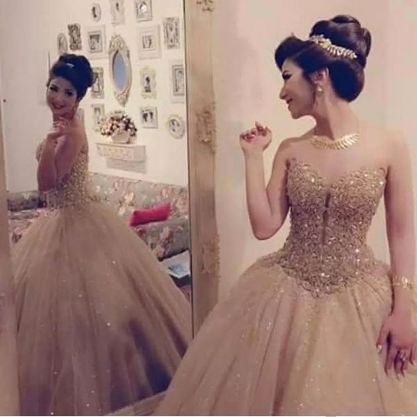 2020 gold sweetheart neckline tulle ball gown princess quinceanera dress with lace sequin bodice sweet 16 dress prom gowns qq05, Blue;red
2020 gold sweetheart neckline tulle ball gown princess quinceanera dress with lace sequin bodice sweet 16 dress prom gowns qq05, Blue;red