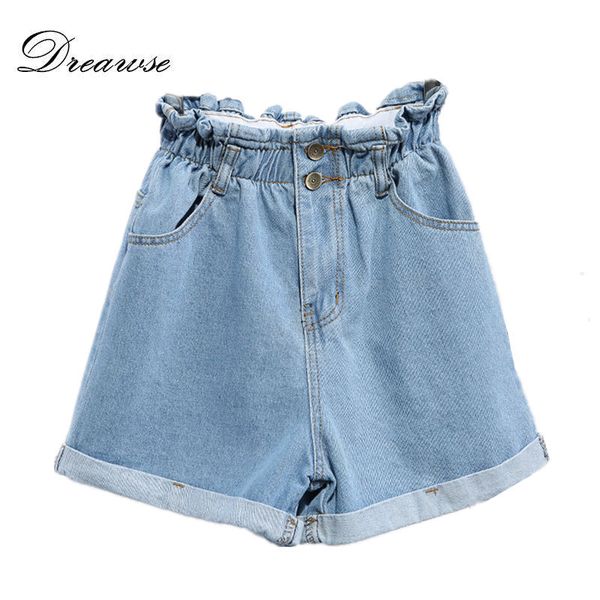 dreawse fat mm xl-5xl summer women plus size denim shorts high waist a-line pants 200 pounds wide leg student shorts mz2601, Blue
dreawse fat mm xl-5xl summer women plus size denim shorts high waist a-line pants 200 pounds wide leg student shorts mz2601, Blue