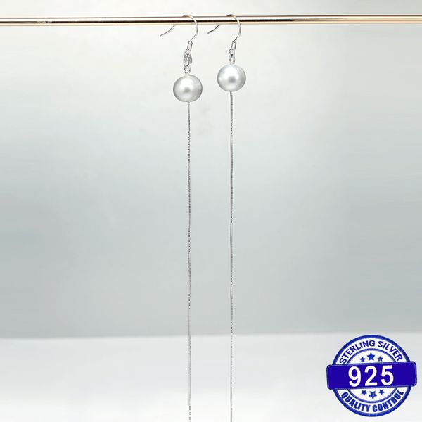 daimi super long pearl earrings moden design hanging ig 925 silver french hook earrings silver dangler for birthday gifts, Golden;silver
daimi super long pearl earrings moden design hanging ig 925 silver french hook earrings silver dangler for birthday gifts, Golden;silver