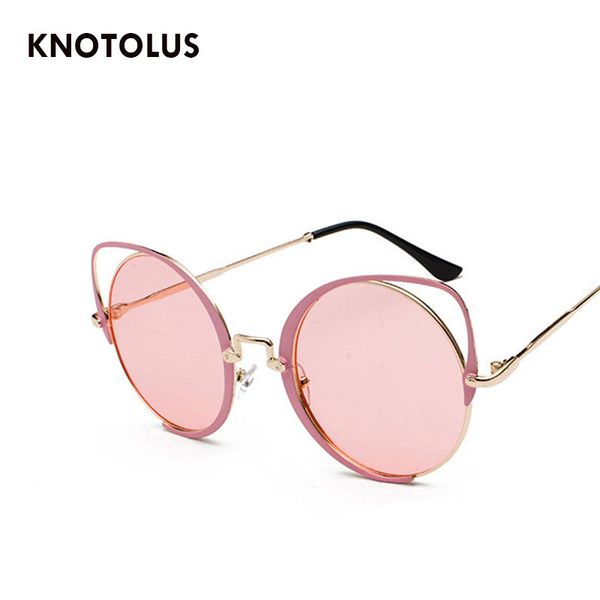 knotolus new 2018 yellow pink cateye sunglasses men and women fashion popular sunglasses metal frame ocean lens glasses uv400, White;black
knotolus new 2018 yellow pink cateye sunglasses men and women fashion popular sunglasses metal frame ocean lens glasses uv400, White;black