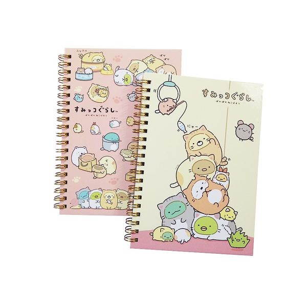4pcs/lot new lovely fresh notrilakkuma & sumikkogurashi diary sprial coil journal nice gift prize book memo, Purple;pink
4pcs/lot new lovely fresh notrilakkuma & sumikkogurashi diary sprial coil journal nice gift prize book memo, Purple;pink