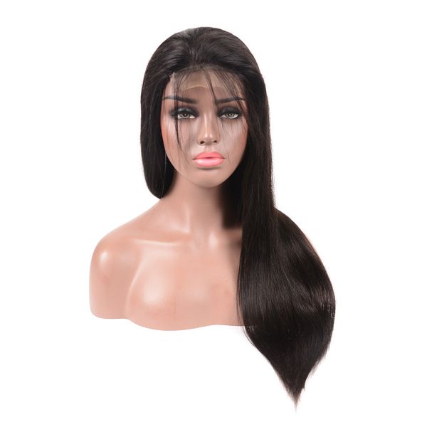 straight lace front human hair wigs pre plucked with baby hairs glueless bleached knots brazilian remy, Black;brown
straight lace front human hair wigs pre plucked with baby hairs glueless bleached knots brazilian remy, Black;brown