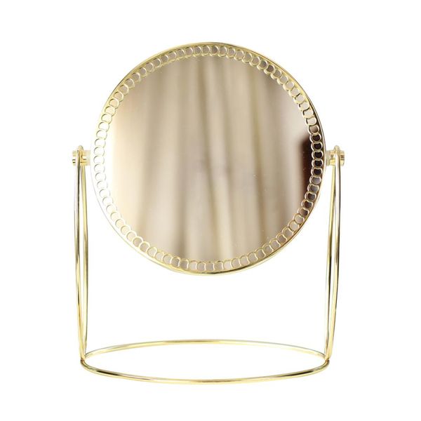 simple makeup mirror gold nordic style double sided table mirror high end ladies office dormitory deskround tool
simple makeup mirror gold nordic style double sided table mirror high end ladies office dormitory deskround tool