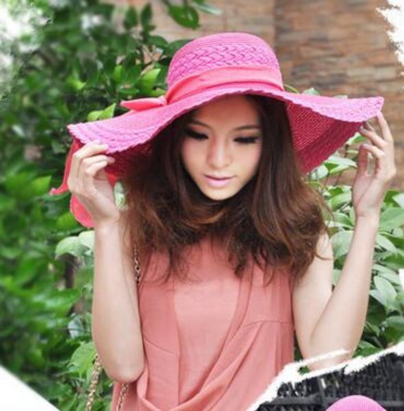women bowknot wide brim summer beach sun hat lady vacation straw cap wide brim hats fashion suncreen cap, Blue;gray 
women bowknot wide brim summer beach sun hat lady vacation straw cap wide brim hats fashion suncreen cap, Blue;gray
