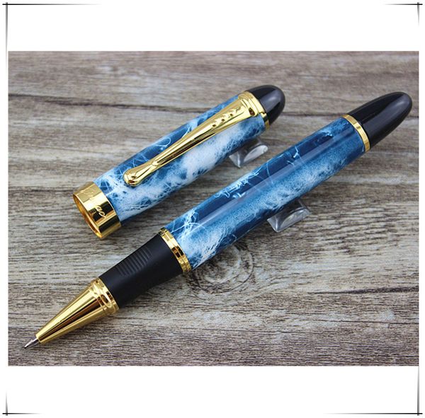 jinhao x450 sea blue marble roller ball pen golden trim jinhao 450, Blue;orange
jinhao x450 sea blue marble roller ball pen golden trim jinhao 450, Blue;orange