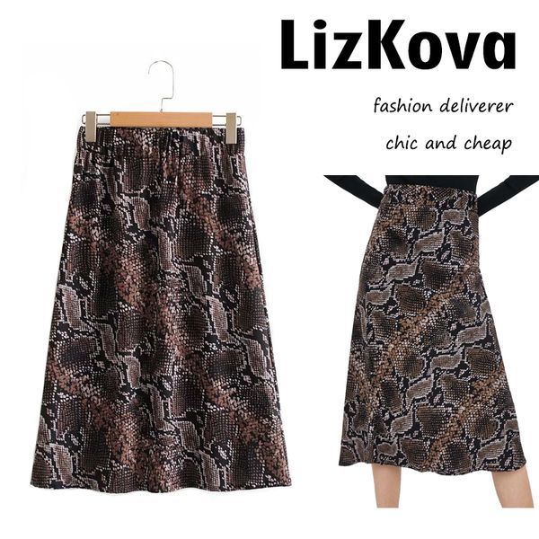 new fashion women snake printing skirt high waist vintage a-line midi skirt harajuku autumn winter long falda 2018 mujer moda, Black
new fashion women snake printing skirt high waist vintage a-line midi skirt harajuku autumn winter long falda 2018 mujer moda, Black