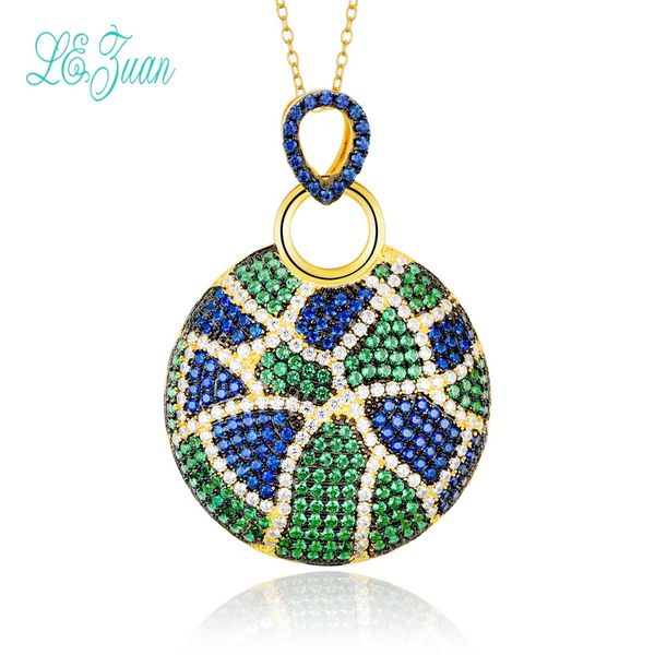 l&zuan pendant women for necklace no chain s925 sterling silver fine jewelry round multicolor cubic zirconia drop shipping
l&zuan pendant women for necklace no chain s925 sterling silver fine jewelry round multicolor cubic zirconia drop shipping