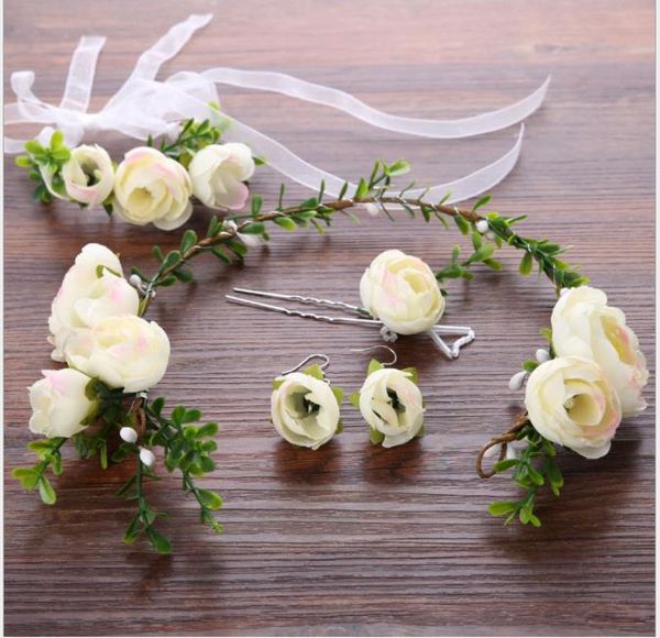 new handmade flower garland bridesmaids, flowers, children's head ornaments, bridal accessories, bridal accessories, Slivery;golden
new handmade flower garland bridesmaids, flowers, children's head ornaments, bridal accessories, bridal accessories, Slivery;golden