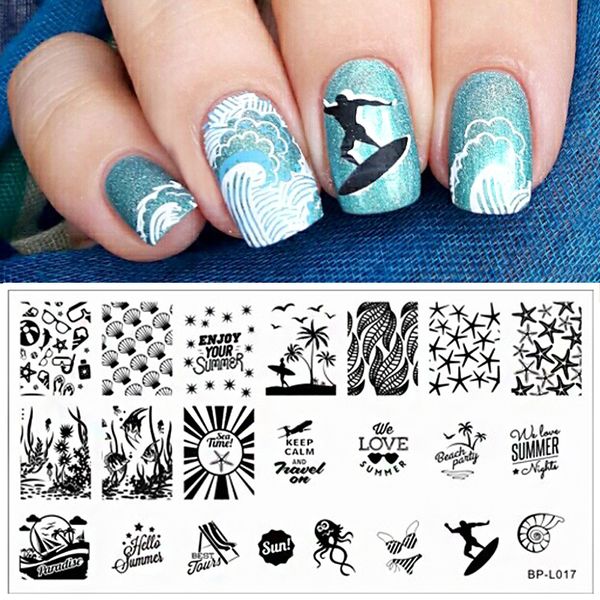 bp-l017 summer beach sea nail art stamp template image plate born pretty l017 12.5 x 6.5cm #19372 nail stamping plates, White
bp-l017 summer beach sea nail art stamp template image plate born pretty l017 12.5 x 6.5cm #19372 nail stamping plates, White