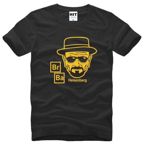breaking bad heisenberg printed t shirts men summer style short sleeve cotton men's t-shirt fashion tee shirt homme fans clothes, White;black
breaking bad heisenberg printed t shirts men summer style short sleeve cotton men's t-shirt fashion tee shirt homme fans clothes, White;black