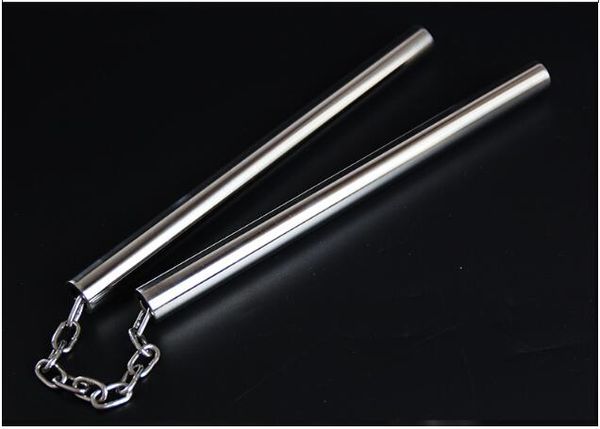 new portable stainless steel telescopic nunchaku portable combat nunchaku non-slip two-part stick defense self-defense nunchaku
new portable stainless steel telescopic nunchaku portable combat nunchaku non-slip two-part stick defense self-defense nunchaku