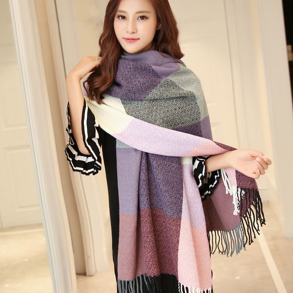 autumn winter female wool scarf women cashmere scarves wide lattices long shawl wrap blanket warm tippet wholesale, Blue;gray
autumn winter female wool scarf women cashmere scarves wide lattices long shawl wrap blanket warm tippet wholesale, Blue;gray