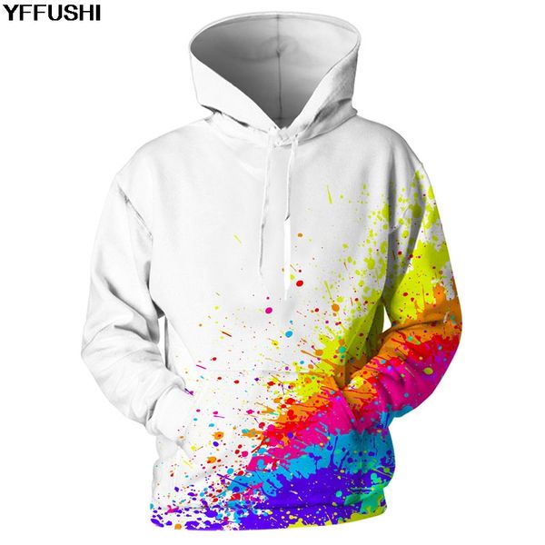 yfushi 2018 new 3d hoodies men hoodies funny fashion splash paint print casual sweatshirts men hip hop outwear tracksiut, Black
yfushi 2018 new 3d hoodies men hoodies funny fashion splash paint print casual sweatshirts men hip hop outwear tracksiut, Black