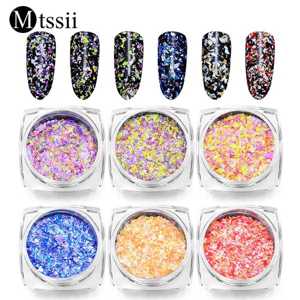 mtssii 6 boxes/set 3d nail glitter sequins irregular mixed colorful powder dust for uv gel dazzling flakes nail art decoration, Silver;gold
mtssii 6 boxes/set 3d nail glitter sequins irregular mixed colorful powder dust for uv gel dazzling flakes nail art decoration, Silver;gold