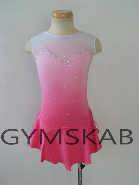 2018 graceful figure skating dress women's girl's customized ice skating dress sleeveless gymnastics costume 6429, Black;red
2018 graceful figure skating dress women's girl's customized ice skating dress sleeveless gymnastics costume 6429, Black;red