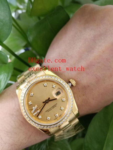 sell ladies fashion watches date just 36 mm 279135 279178 18k yellow gold diamond dial asian 2813 automatic mechanical stainless ste, Slivery;brown
sell ladies fashion watches date just 36 mm 279135 279178 18k yellow gold diamond dial asian 2813 automatic mechanical stainless ste, Slivery;brown