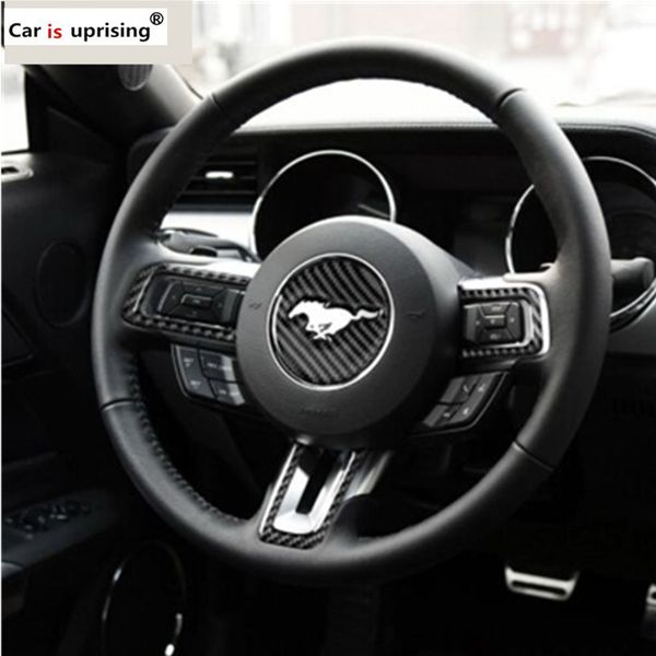 for ford mustang carbon fiber steering wheel emblem 3d car stickers car styling 2015 2016 2017 auto accessories
for ford mustang carbon fiber steering wheel emblem 3d car stickers car styling 2015 2016 2017 auto accessories