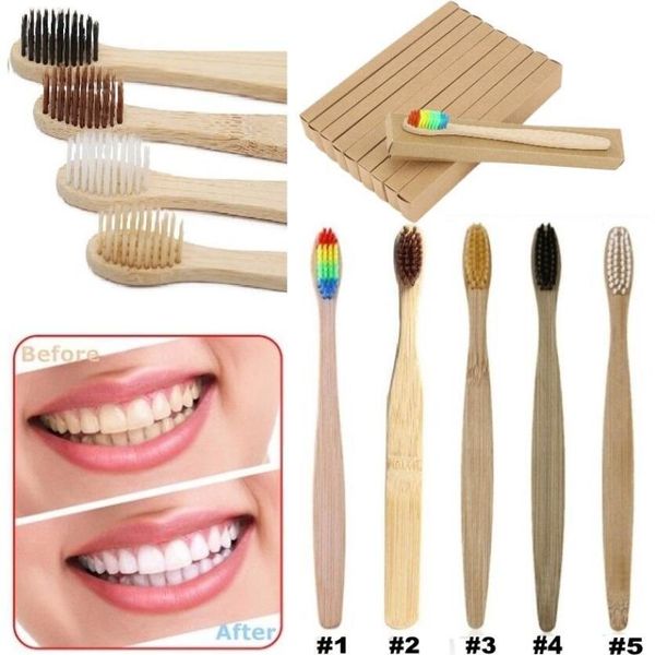 environmentally wood rainbow toothbrush bamboo toothbrush bamboo fibre wooden handle tooth brush whitening rainbow black 6 colors
environmentally wood rainbow toothbrush bamboo toothbrush bamboo fibre wooden handle tooth brush whitening rainbow black 6 colors