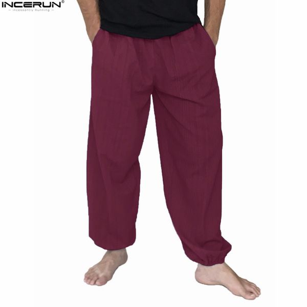 plus size 5xl men's cotton loose harem pants solid casual baggy trousers men nepal/ pants men wide leg hip hop new, Black
plus size 5xl men's cotton loose harem pants solid casual baggy trousers men nepal/ pants men wide leg hip hop new, Black