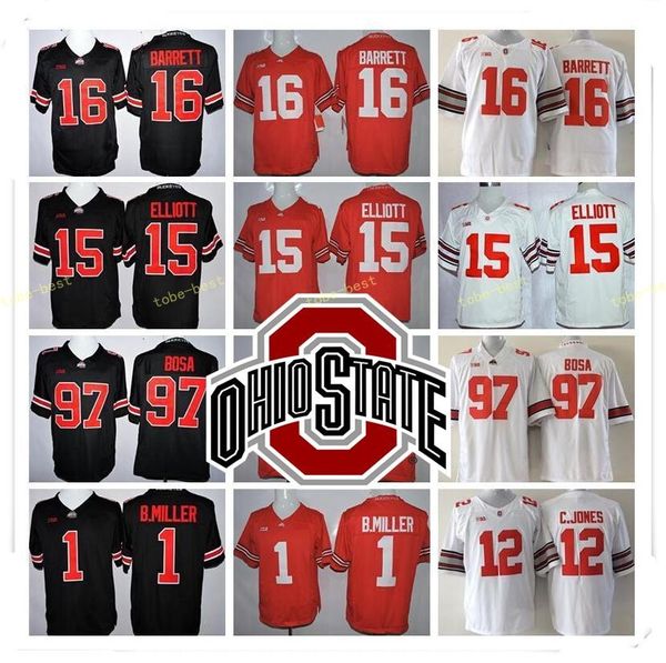 College Football Ohio State Buckeyes Jerseys Men Stitched 15 Ezekiel Elliott 97 Joey Bosa 1 Braxton Miller 12 Cardale Jones 16 JT Barrett
College Football Ohio State Buckeyes Jerseys Men Stitched 15 Ezekiel Elliott 97 Joey Bosa 1 Braxton Miller 12 Cardale Jones 16 JT Barrett