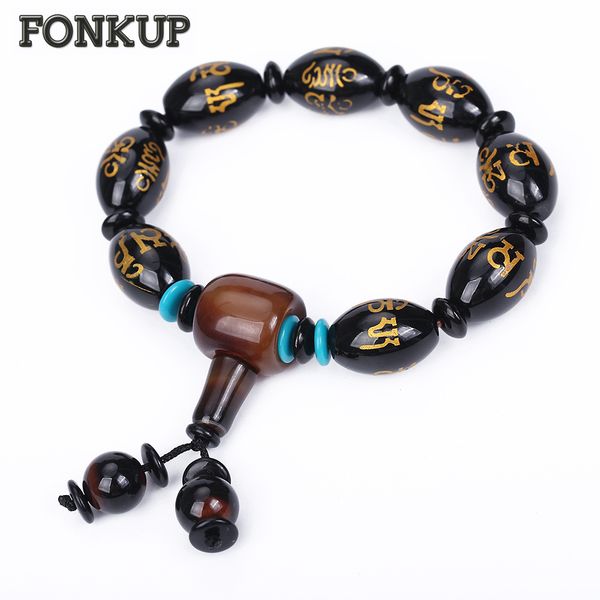 forkup black agate bangle classic men charm bracelets oval beaded hand chain party jewelry character paracord rope heart yoga, Golden;silver
forkup black agate bangle classic men charm bracelets oval beaded hand chain party jewelry character paracord rope heart yoga, Golden;silver