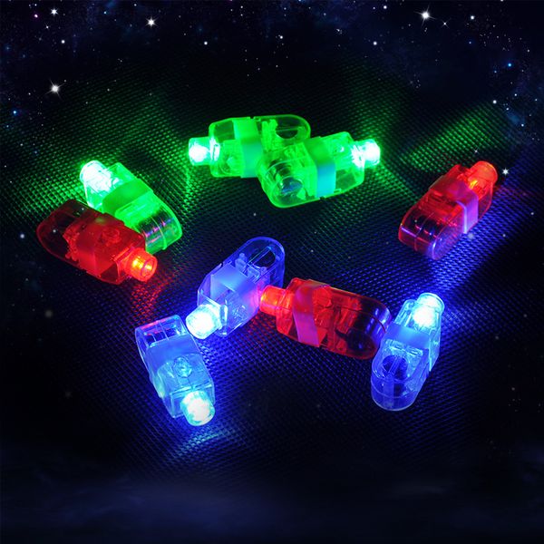 

led fingers toys r flashing ring beams novelty items party favors for kids promotional gifts childrens for event lighted toys 20 lot