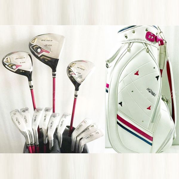 new womens golf clubs s-03 golf complete set of clubs driver+fairway wood +bag graphite shaft and headcover ing
new womens golf clubs s-03 golf complete set of clubs driver+fairway wood +bag graphite shaft and headcover ing
