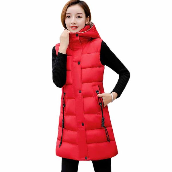 winter warm cotton vest women parka jacket 2018 new fashion hooded long coat slim large size ladies down cotton waistcoats aa360, Black;white
winter warm cotton vest women parka jacket 2018 new fashion hooded long coat slim large size ladies down cotton waistcoats aa360, Black;white