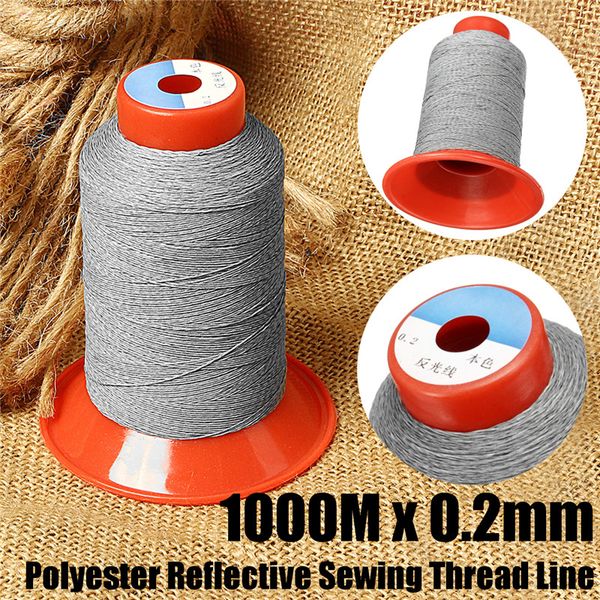 1pc sewing thread polyester sewing machine thread silver-grey night reflective strong durable kniting decorate spool, Black;white
1pc sewing thread polyester sewing machine thread silver-grey night reflective strong durable kniting decorate spool, Black;white