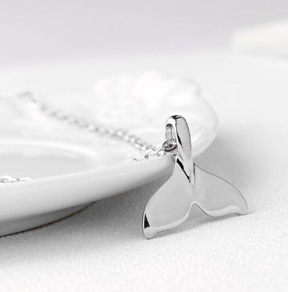 dhl lovely mermaid clavicle chain silver necklace simple fashion jewelry fishtail pendant necklace gift for women
dhl lovely mermaid clavicle chain silver necklace simple fashion jewelry fishtail pendant necklace gift for women