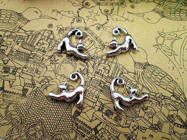 36pcs-- charms antique tibetan silver simply adorable charms pendants ,diy supplies 17x14mm, Bronze;silver
36pcs-- charms antique tibetan silver simply adorable charms pendants ,diy supplies 17x14mm, Bronze;silver