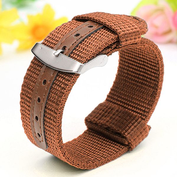 army nylon wrist watch band 18mm 20mm 22mm 24mm replacement sport strap watch accessories, Black;brown
army nylon wrist watch band 18mm 20mm 22mm 24mm replacement sport strap watch accessories, Black;brown