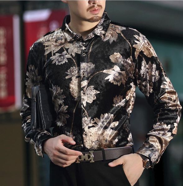 bonjean winter thick shirt mnes floral long sleeve warm velvet shirt casual business dress shirts men silk, White;black
bonjean winter thick shirt mnes floral long sleeve warm velvet shirt casual business dress shirts men silk, White;black