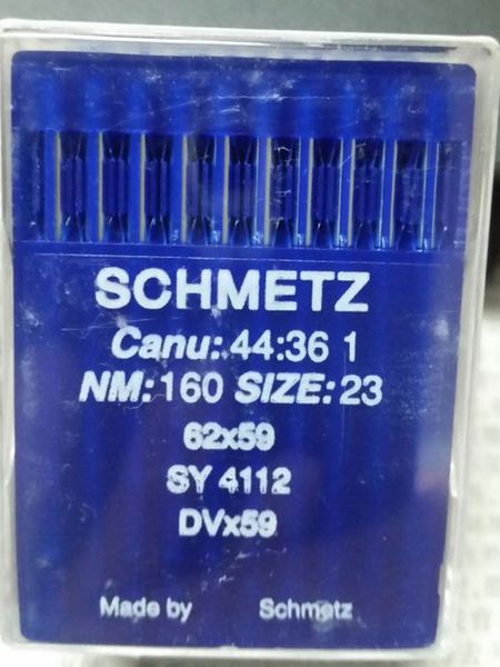 100 pieces schmetz dv*59 sewing needles for industrial sewing machine, Black
100 pieces schmetz dv*59 sewing needles for industrial sewing machine, Black